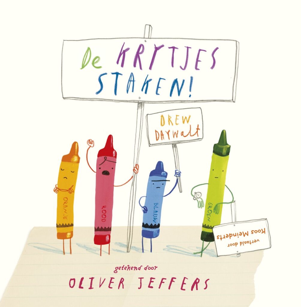 De krijtjes staken! – Drew Daywalt & Oliver Jeffers